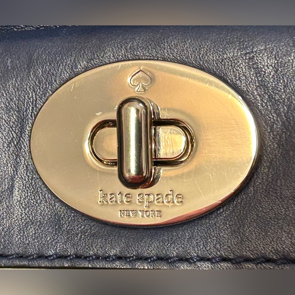 Kate Spade Hampton Road Janie Satchel Two-Tone Leather - Picture 9 of 12